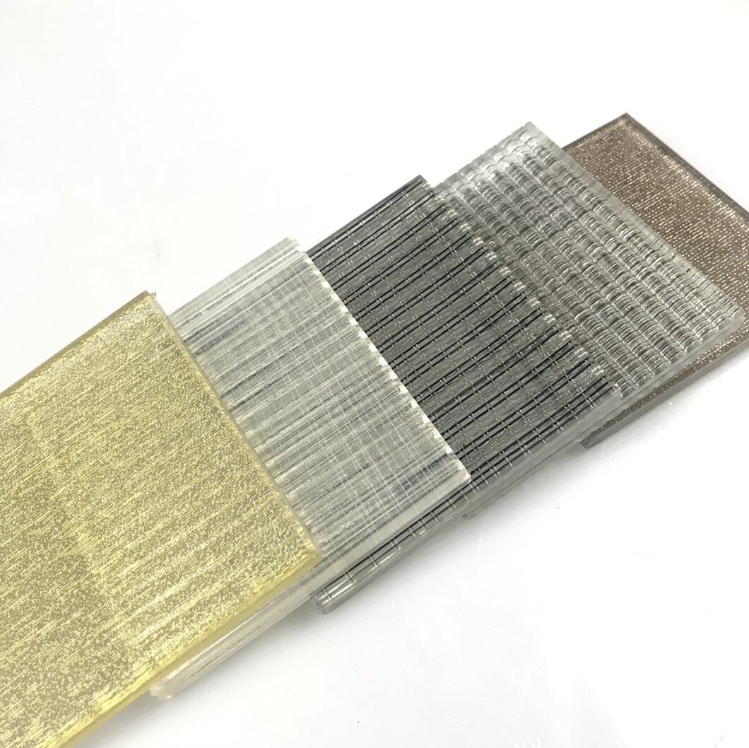长清区异形展柜玻璃夹丝玻璃 - 方案